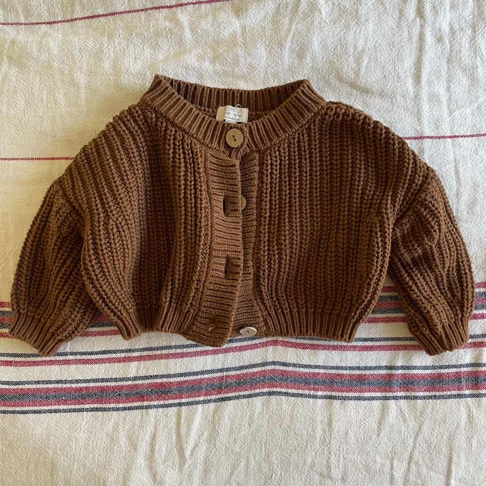The Simple Folk Mocha Cardigan